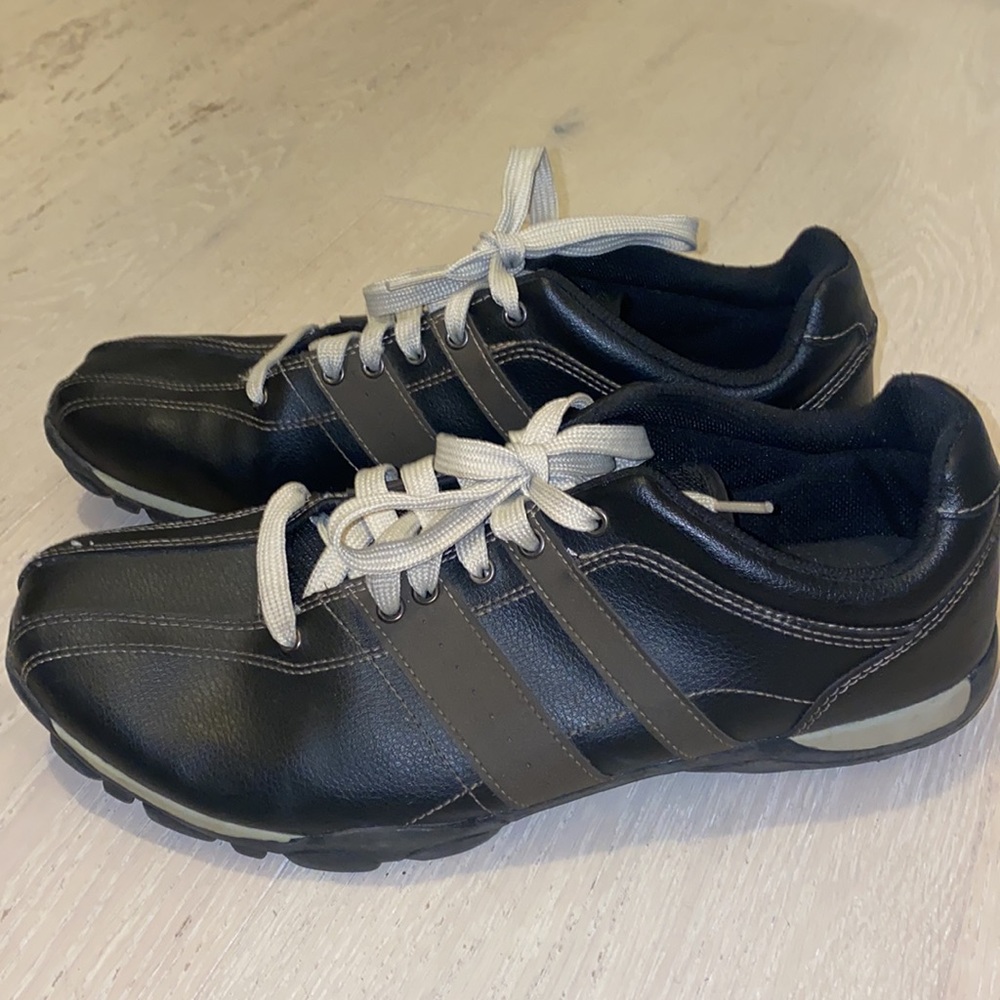 Black State Street lace up shoes size 13, great condition